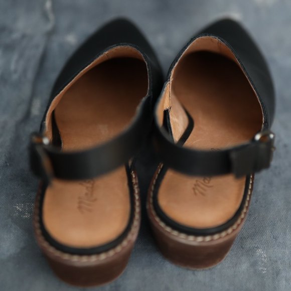 madewell slingback mule